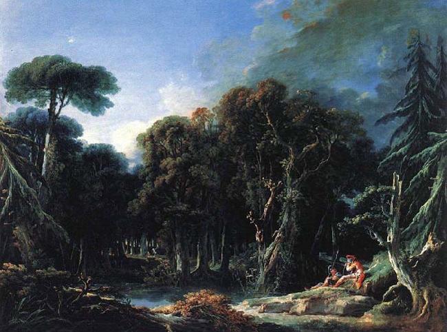 Francois Boucher The Forest oil painting image